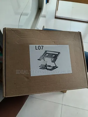 Fordable Laptop Stand With Dual Cooling Fan and a Phone Stand