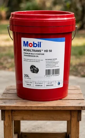 20L Pail of Mobiltrans HD 50 Premium Multi-Purpose Transmission Oil