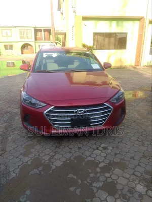 Hyundai Elantra 2017 Red