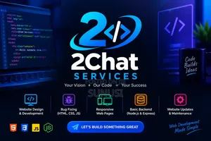 Website Design, Website Development & Bug Fixing Services