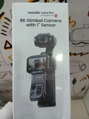 *Insta360 Luna Pro 8k Gimbal Camera 1" Sensor