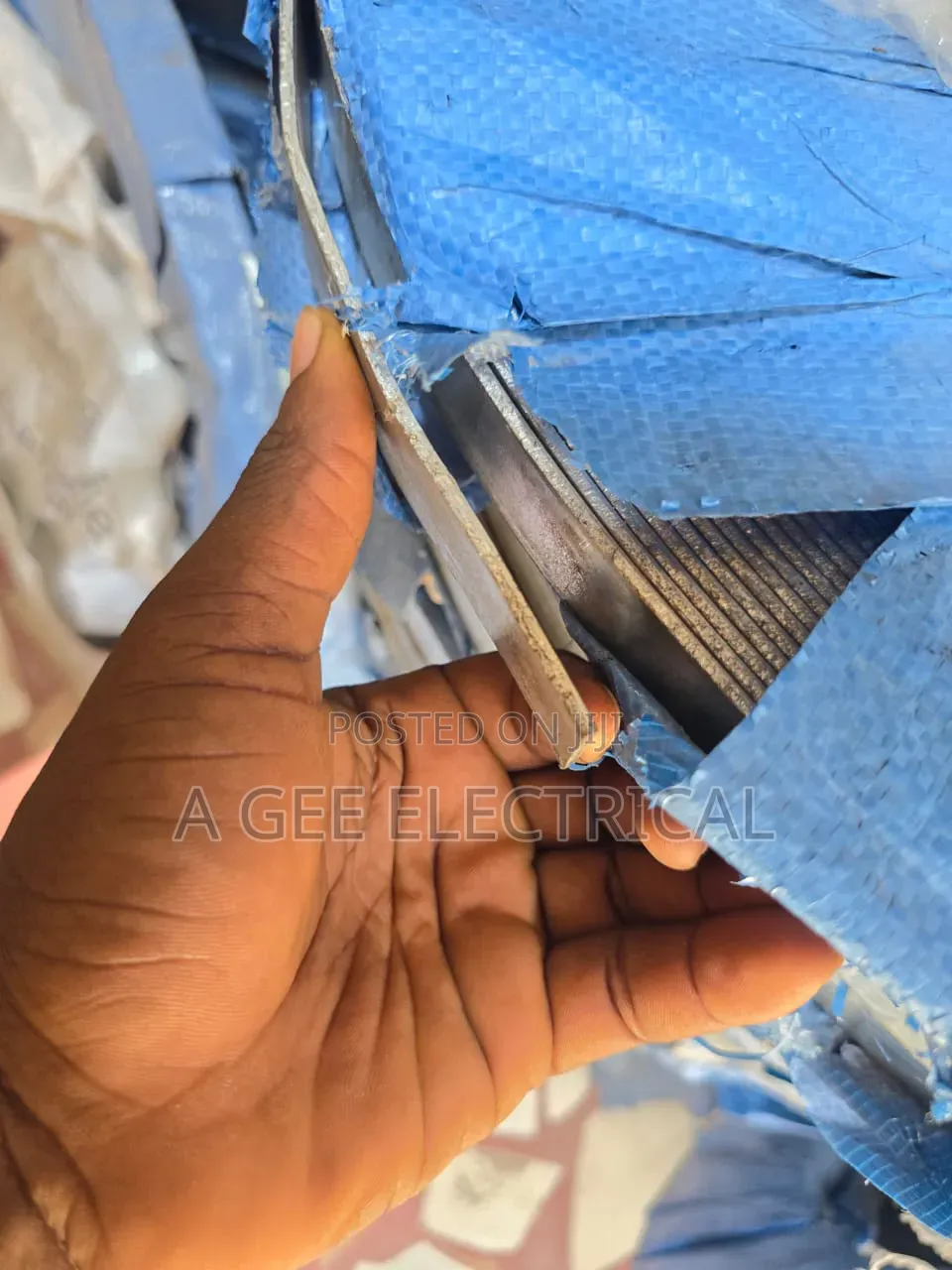 30mmx3mm Galvanized Earth Tape