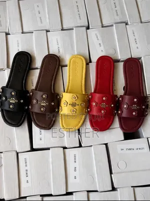 Beautiful Coach Women Slippers