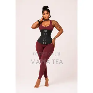 Upgraded 35 Steel Bone Invisible Zip and Hook Long Torso Waist Trainer