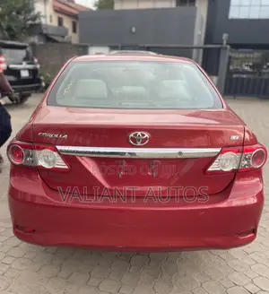 Toyota Corolla 2012 Red