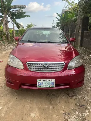 Toyota Corolla S 2006 Red