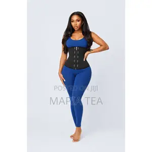 Upgraded 35 Steel Bone Double Compression Long Torso Waist Trainer