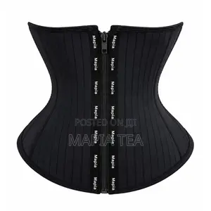 Upgraded 35 Steel Bone Double Compression Long Torso Waist Trainer