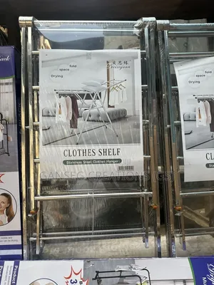 Heavy-Duty Stainless Steel Foldable Clothes Drying Rack (Beisiyuan)