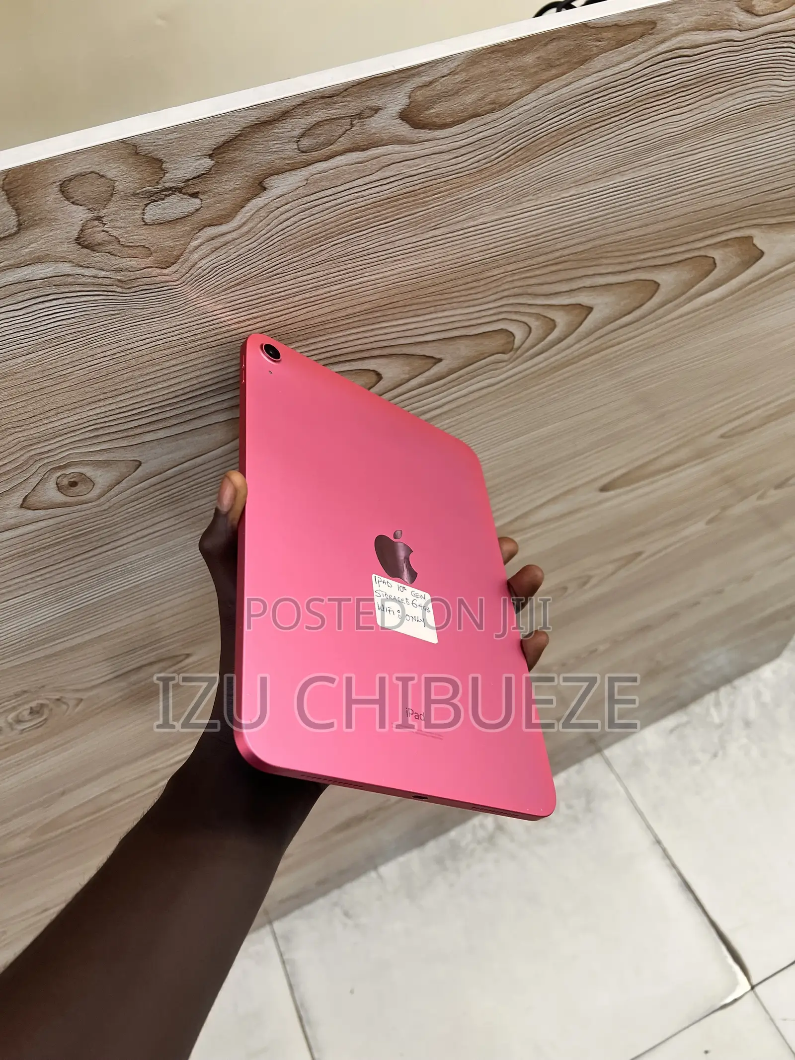 Apple iPad 10.2 (2020) Wi-Fi 64 GB Pink