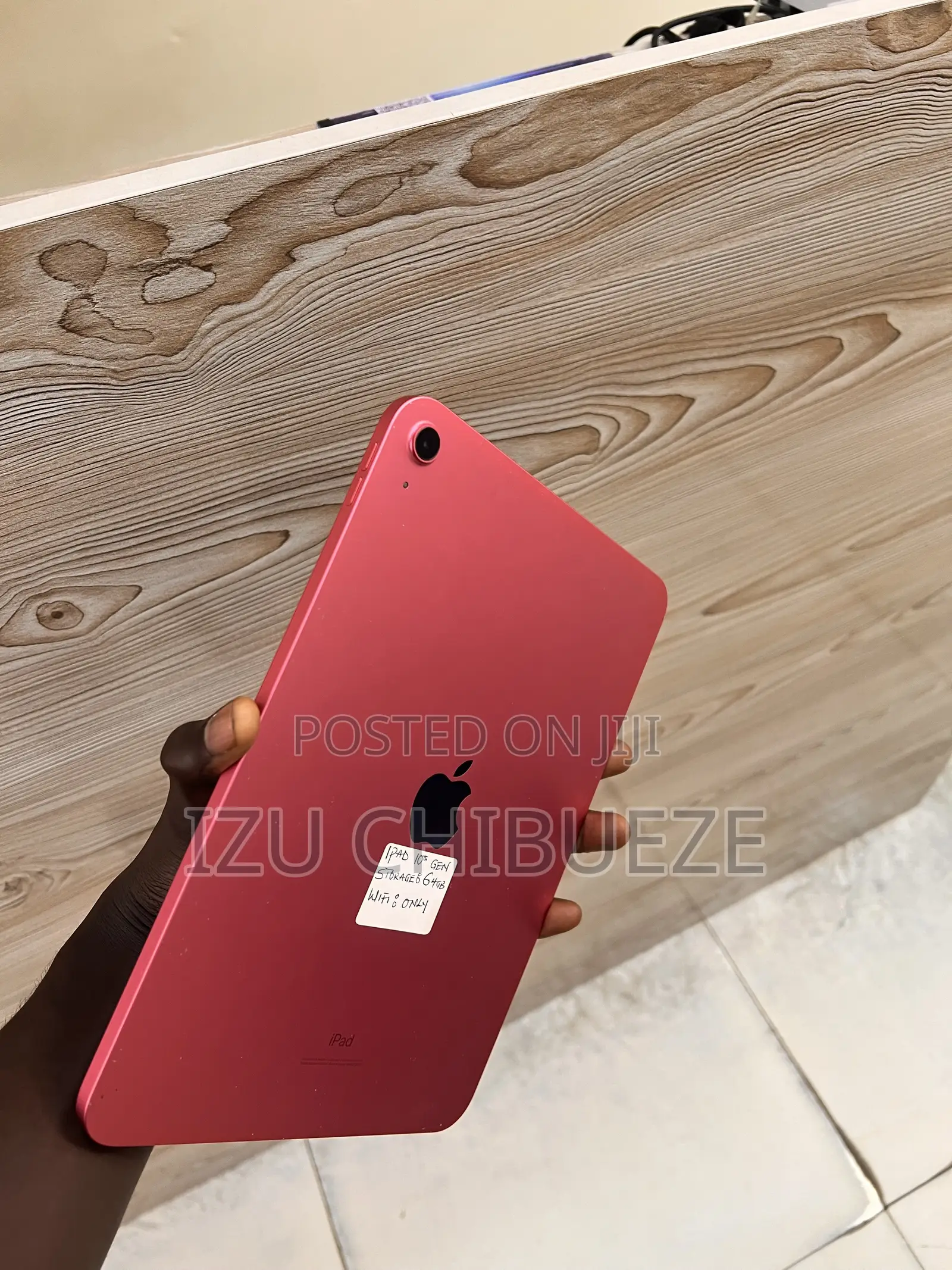 Apple iPad 10.2 (2020) Wi-Fi 64 GB Pink