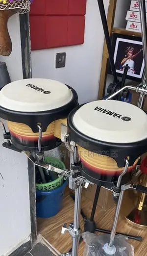 Yamaha Bongos With Stand - Clean & Crisp Sound