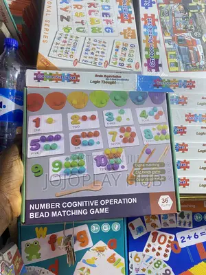 Number Cognitive Operation Bead Matching Game
