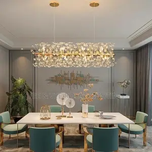 Luxury Crystal Branch Chandelier - For Dining, Restaurant, Kitchen