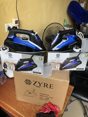 ZYRE Electric Steam Iron With Non-Stick Teflon Soleplate