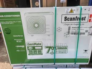 2Hp Scanfrost Genmate Inverter Air Conditioning With Accessories.