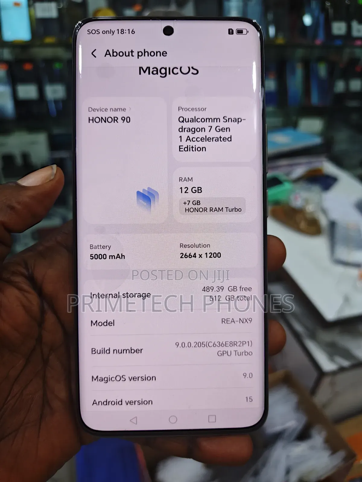 Honor 90 5G 512 GB Silver