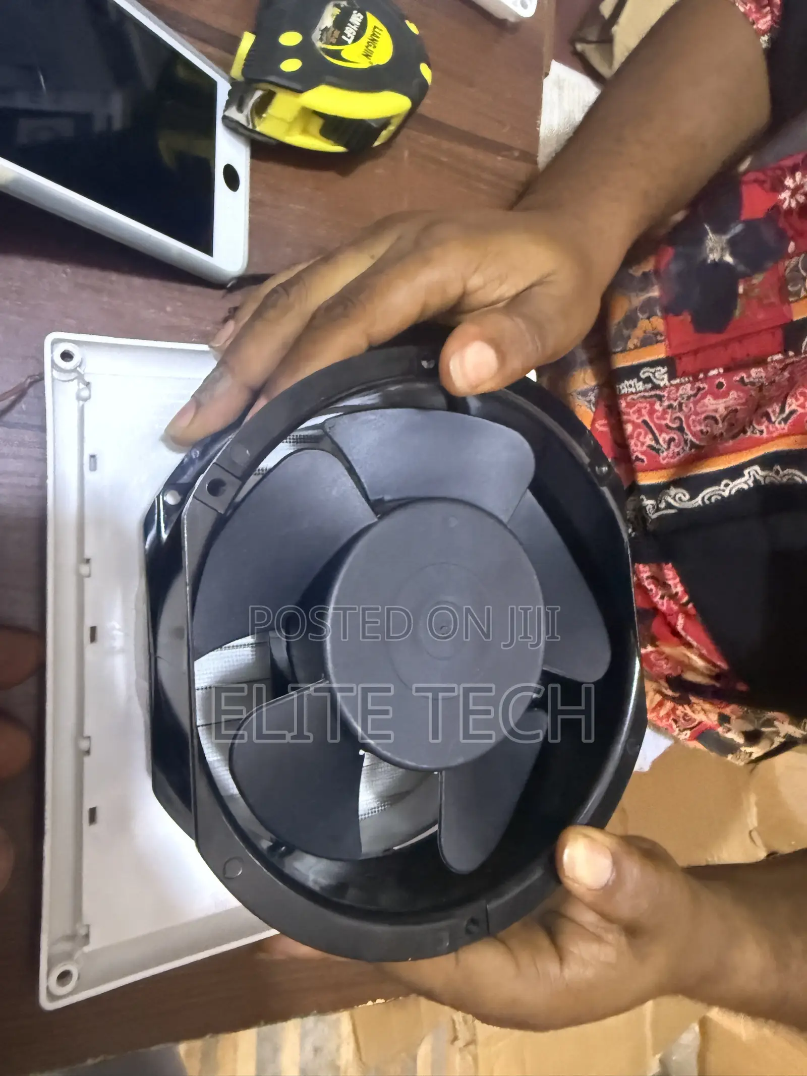 Industrial Panel Cooling Fan (220V AC / 24V DC) — All Sizes Available