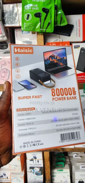 Haisic 80000mah Power Bank
