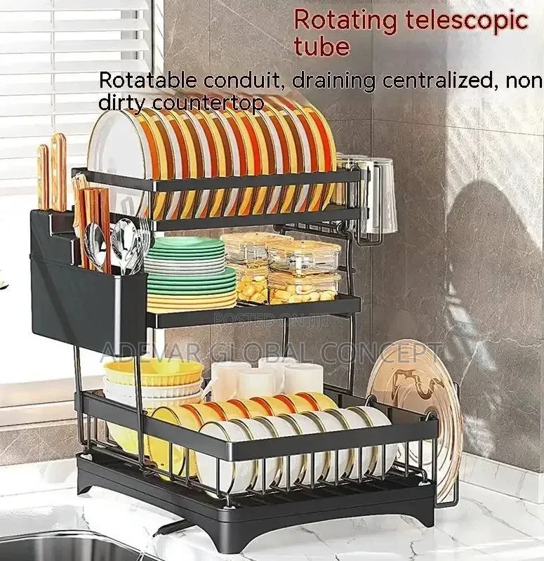 3layer Plate Dish Rack