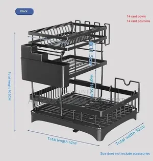 3layer Plate Dish Rack