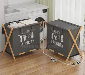 Wooden Multipurpose Laundry Bag
