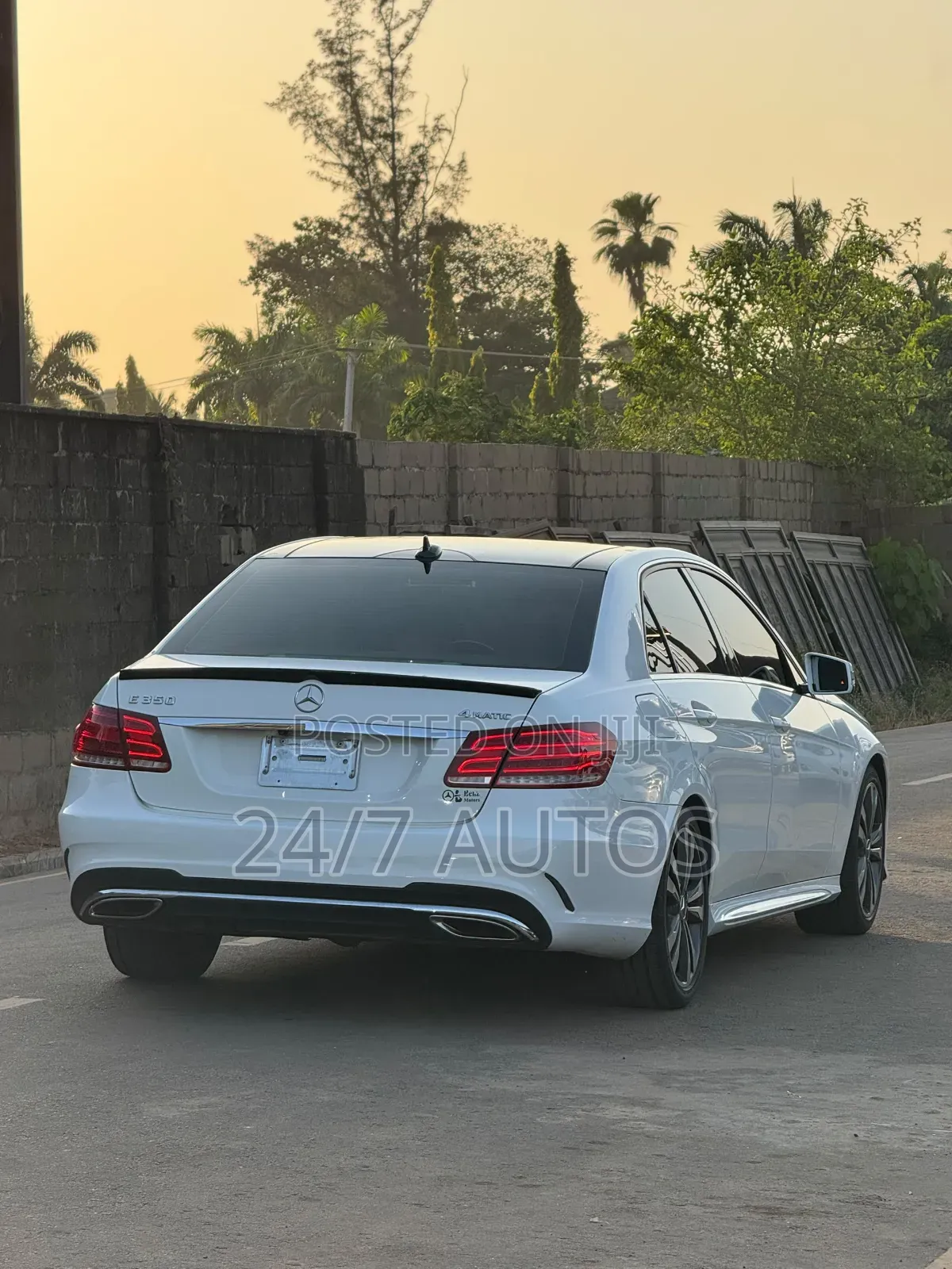 Mercedes-Benz E350 2013 White