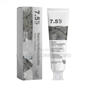 7.5% Nano-Hydroxyapatite Fluoride-Free Teeth White Toothpaste - 120g