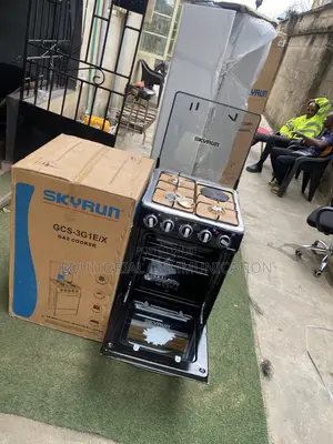 Skyrun Dual-Fuel Automatic Cooking Range 3 Gas + 1 Electric With Oven