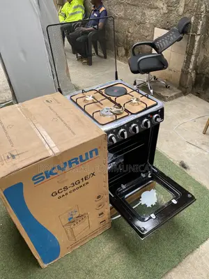 Skyrun Automatic Dual-Fuel 3+1 Cooker With Integrated Oven GCS-3g1e/X
