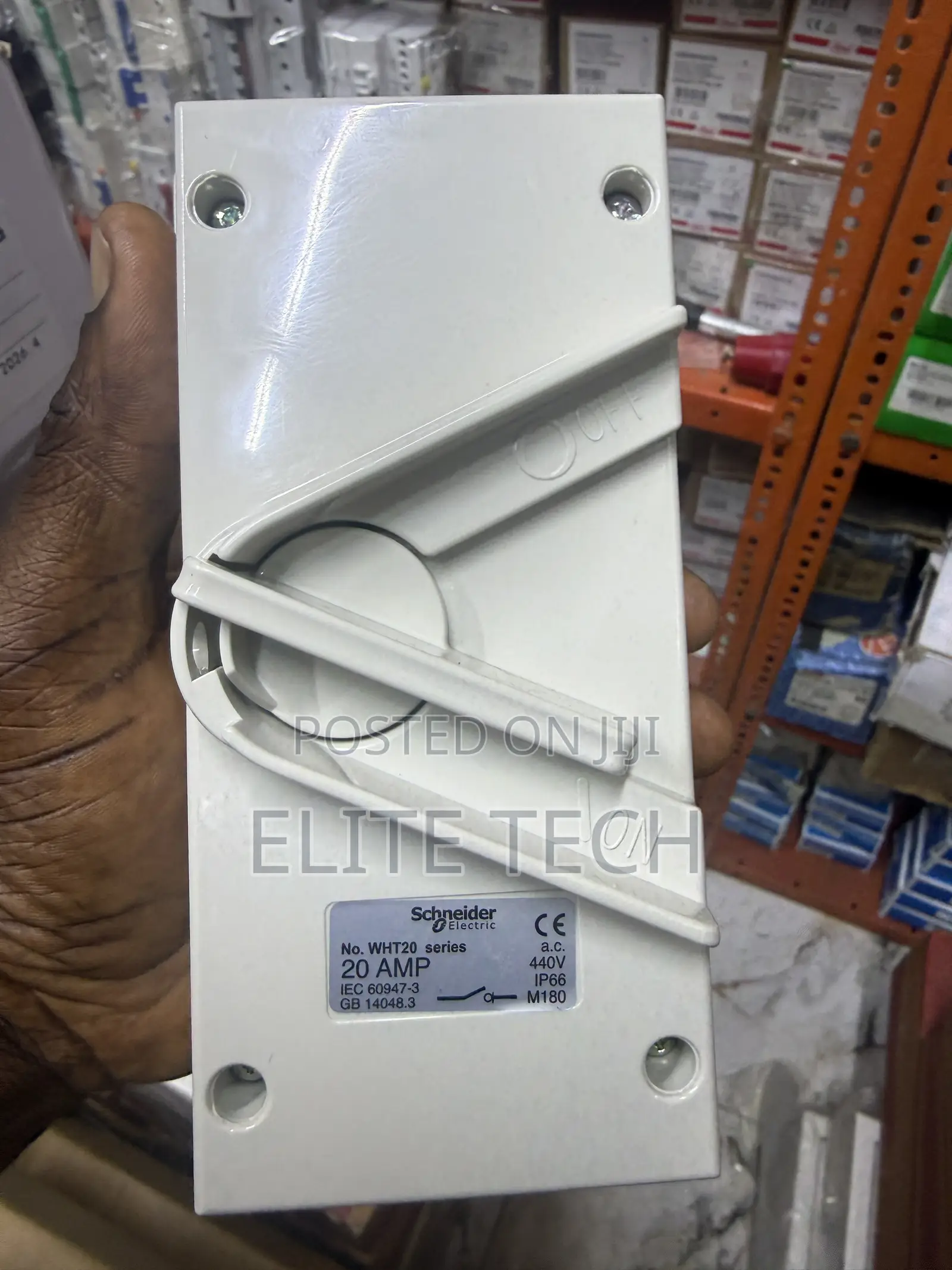 Original Schneider Electric 20A Double Pole Isolator Switch (Surface /