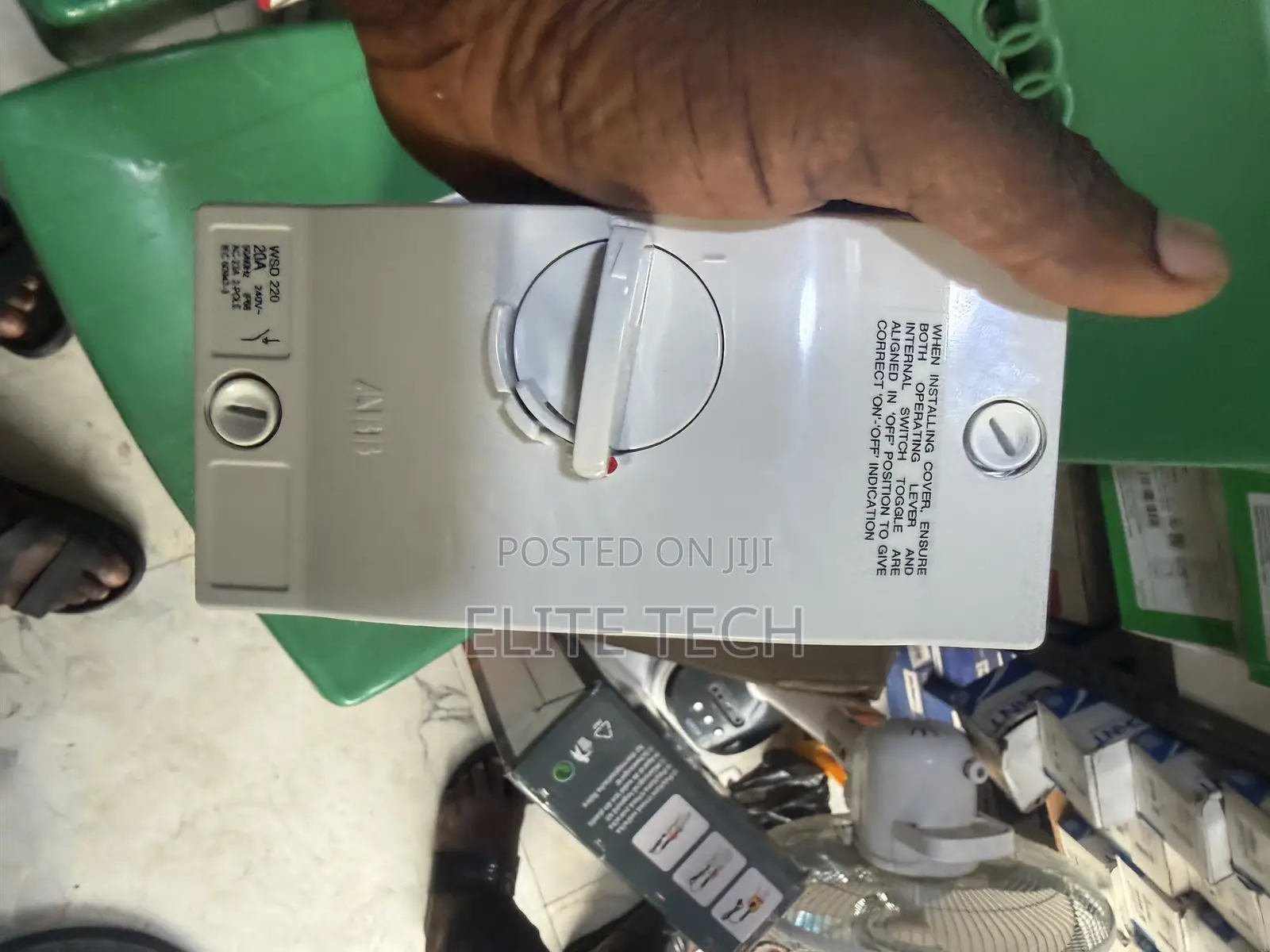 Original ABB 20A 4-Pole Main Isolator Switch (100% Genuine)