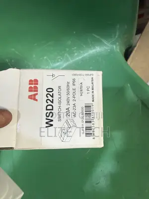Original ABB 20A 4-Pole Main Isolator Switch (100% Genuine)