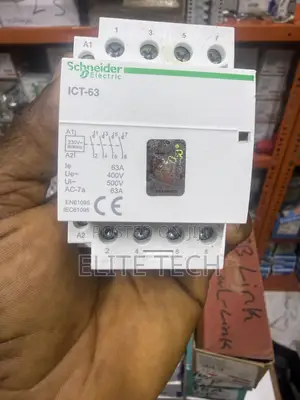 Schneider 63 Amp 4P Modular Contactor for Solar Inverters, ATS & DB Bo