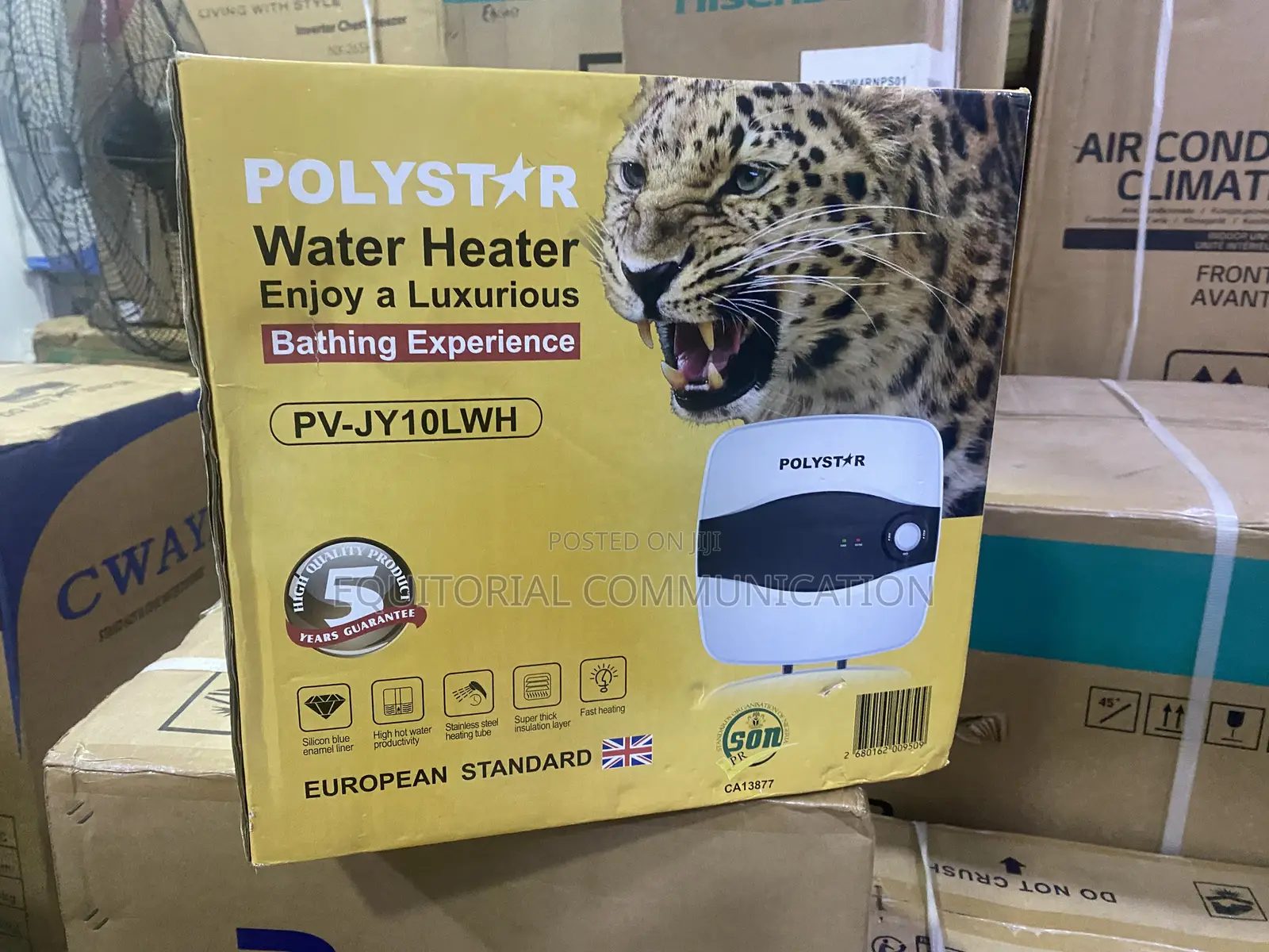 POLYSTAR 10-Litre Home Bathroom Heating Appliance
