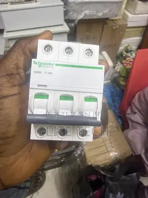 Original Schneider Electric 16A 3-Pole MCB Circuit Breaker