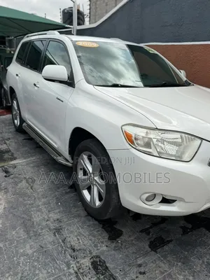 Toyota Highlander Limited 4x4 2009 White
