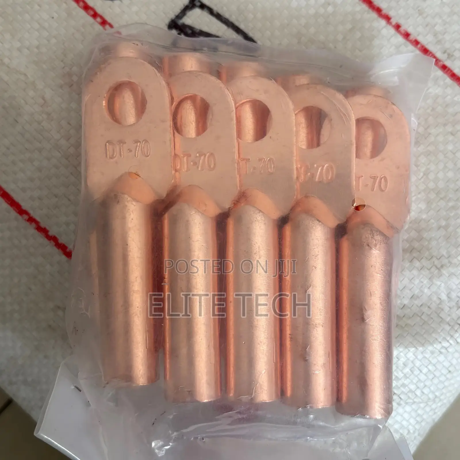 Heavy Duty 25mm Copper Cable Lugs Bulk Pack -