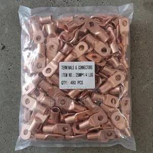 Heavy Duty 25mm Copper Cable Lugs Bulk Pack -