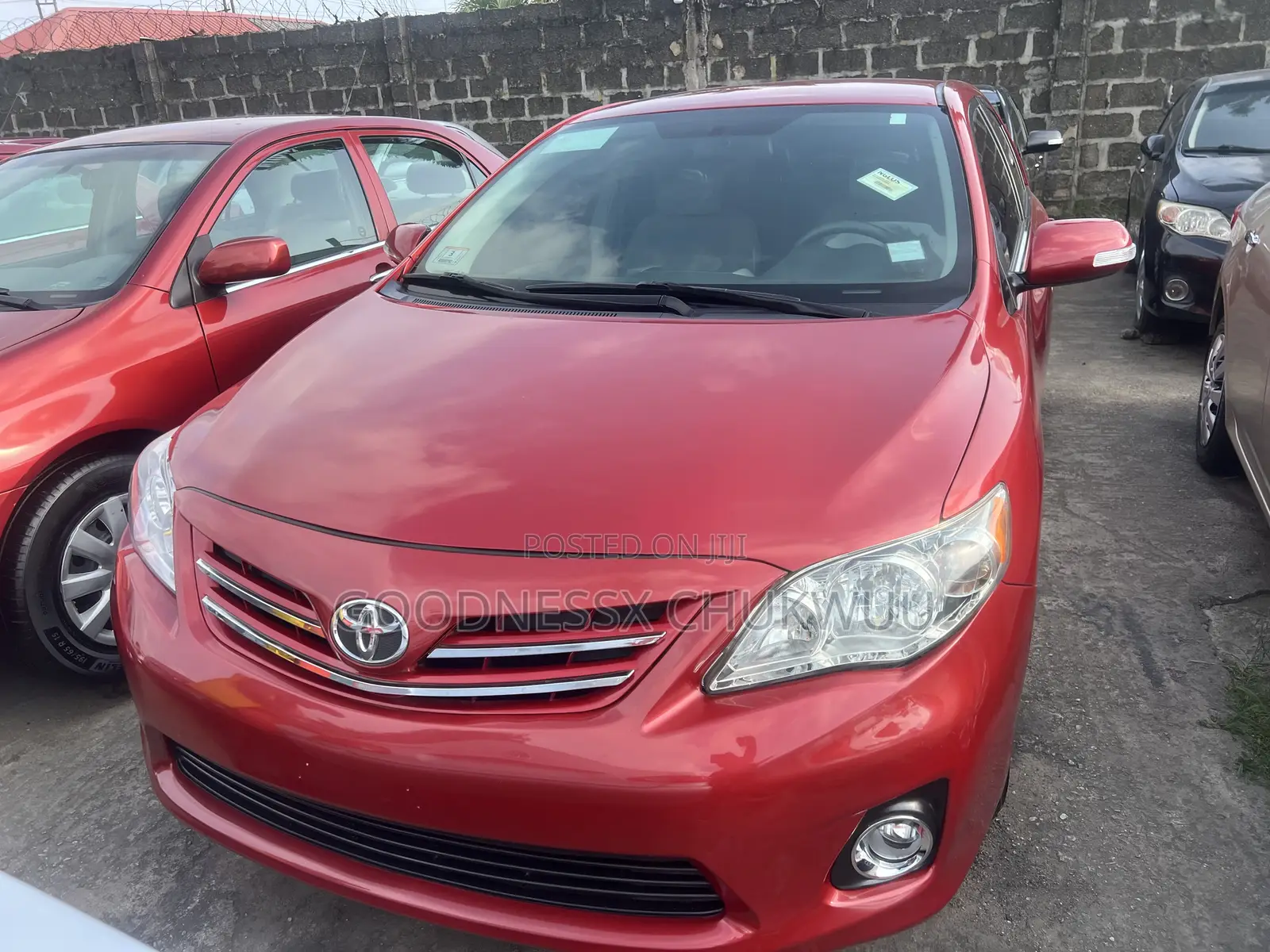 Toyota Corolla 2012 Red