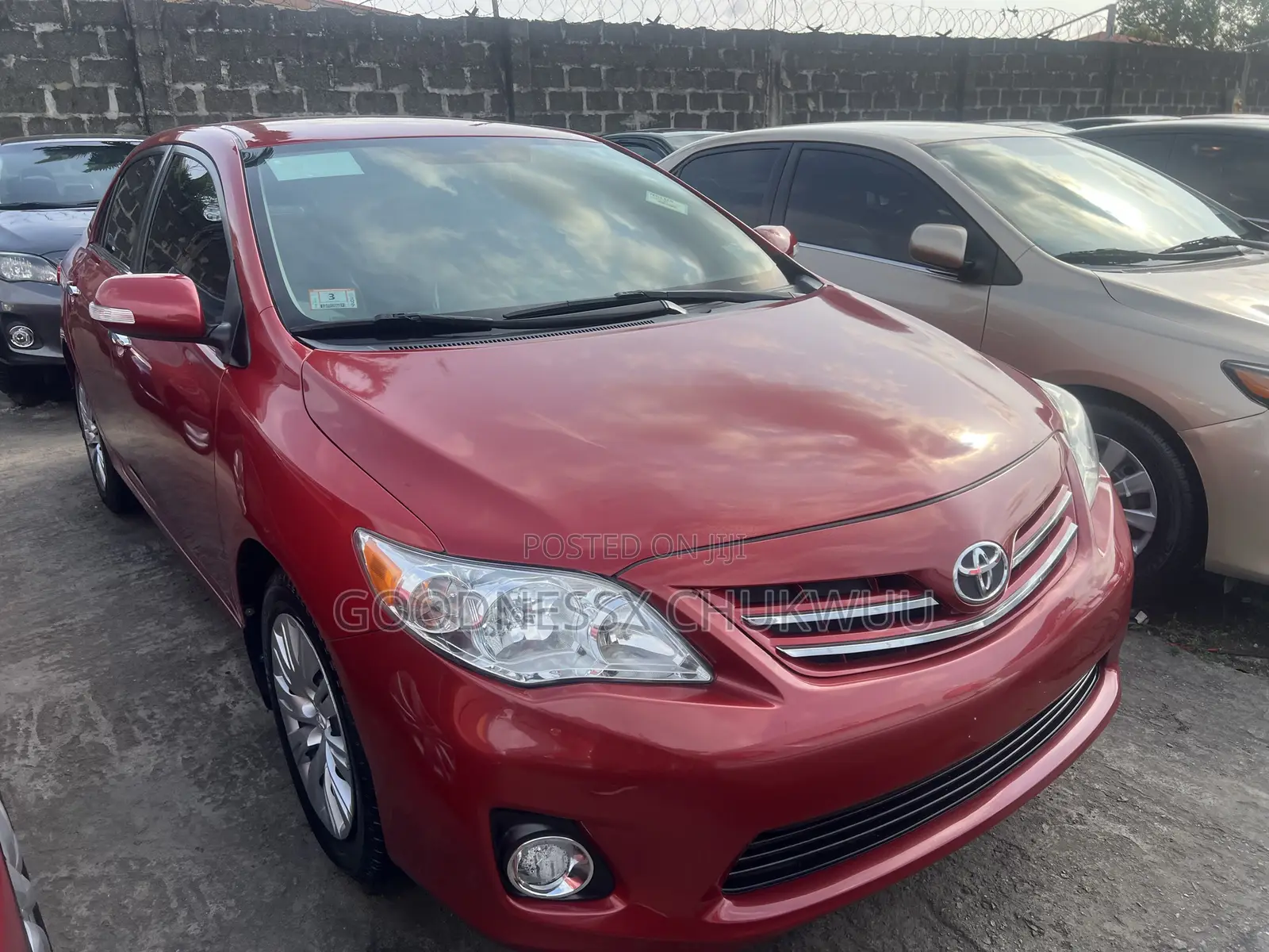Toyota Corolla 2012 Red