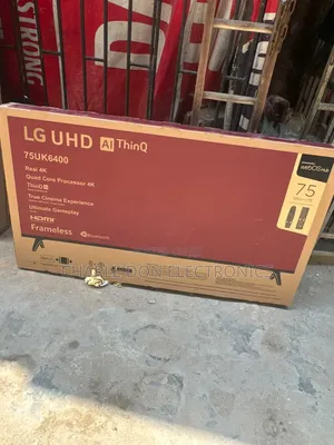High-Quality LG 75-Inch Smart TV With Voice Control Features