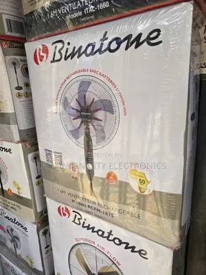 Binatone Rechargeable Standing Fan 18inch