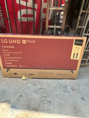 Premium LG 75-Inch Television With Smart Connectivity