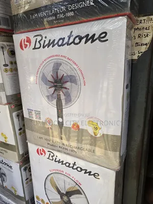 I Have Binatone 18inch Rechargeable Standing Fan