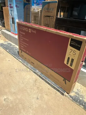 LG 75-Inch Smart Television With Voice Command Technology
