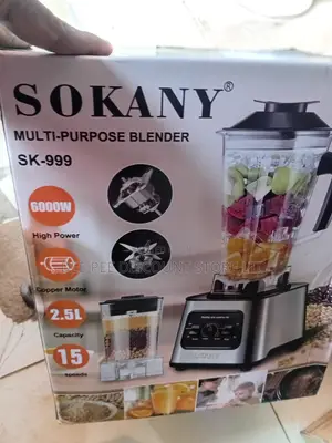 Sokanny Multi-Purpose Blender SK-999 - 6000W High Power Motor 2.5L Jar