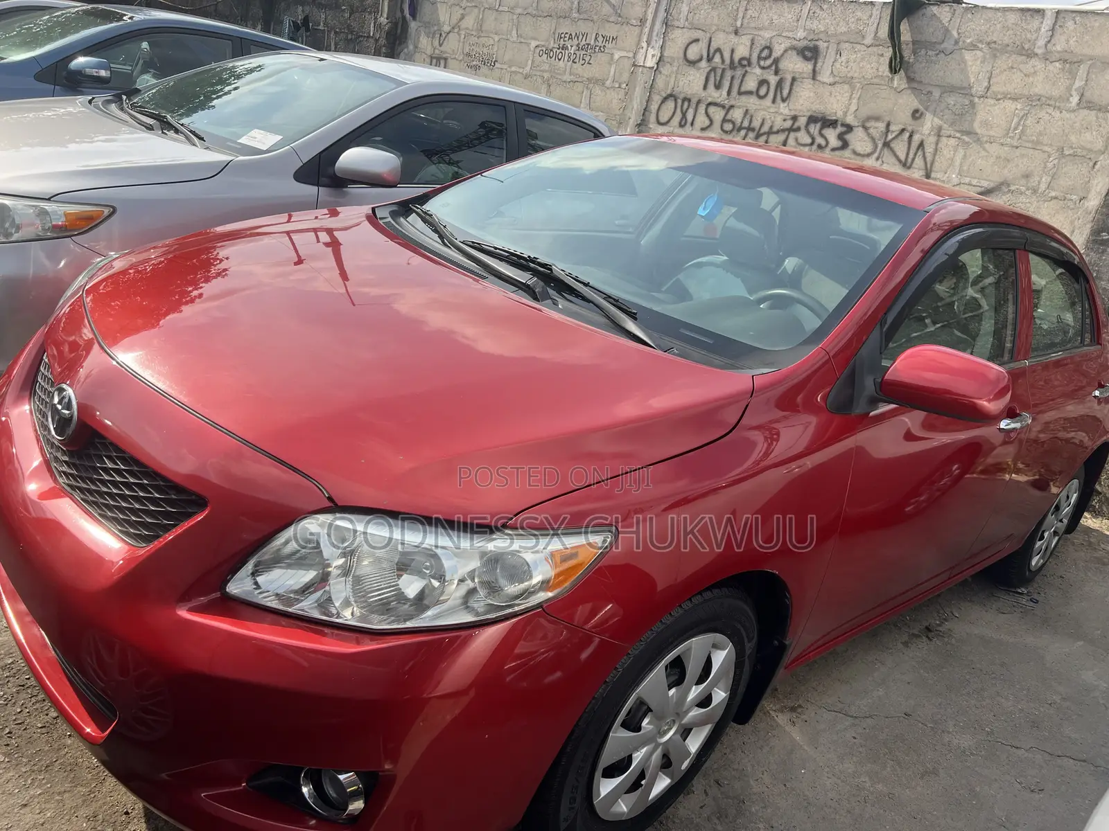 Toyota Corolla 2009 Red