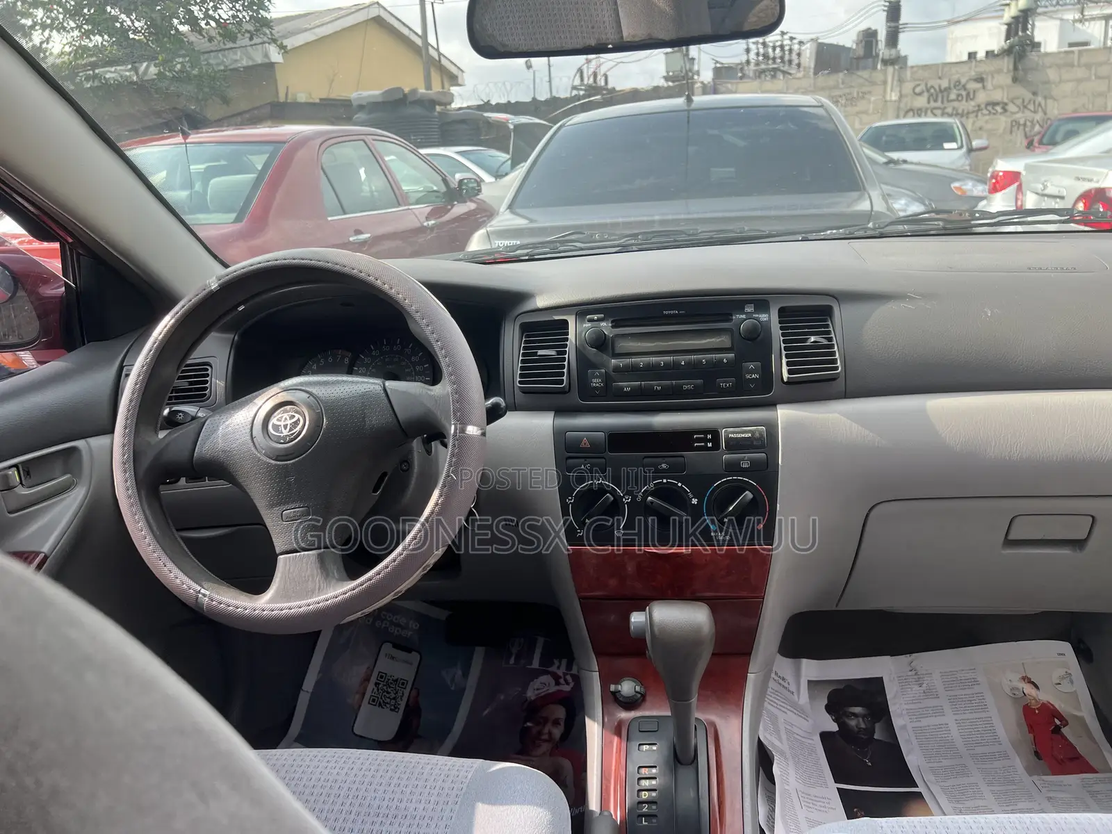 Toyota Corolla 2009 Red