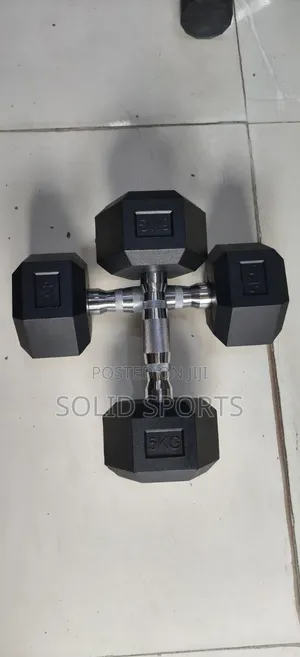 Original Brand New Dumbbells 5 +5=10kg